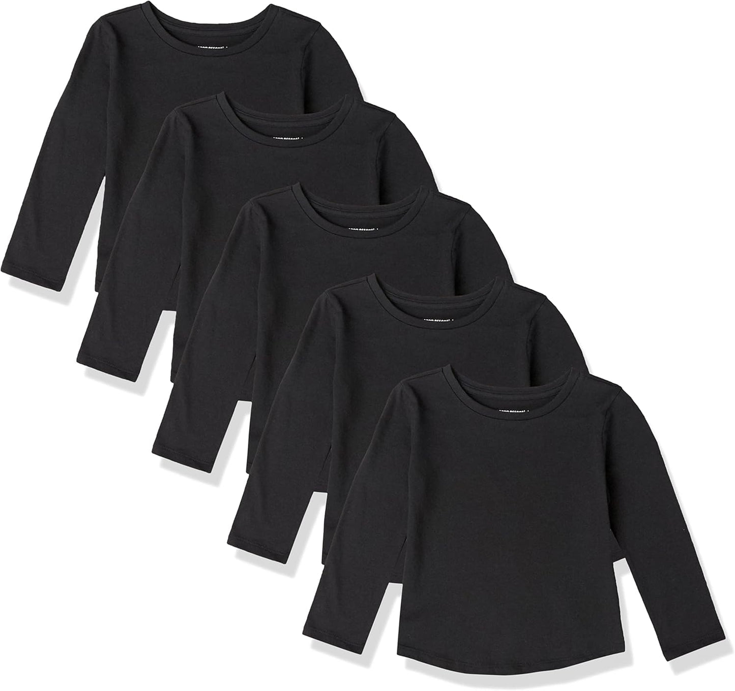Long-Sleeve T-Shirts for Girls and Toddlers - Multipacks