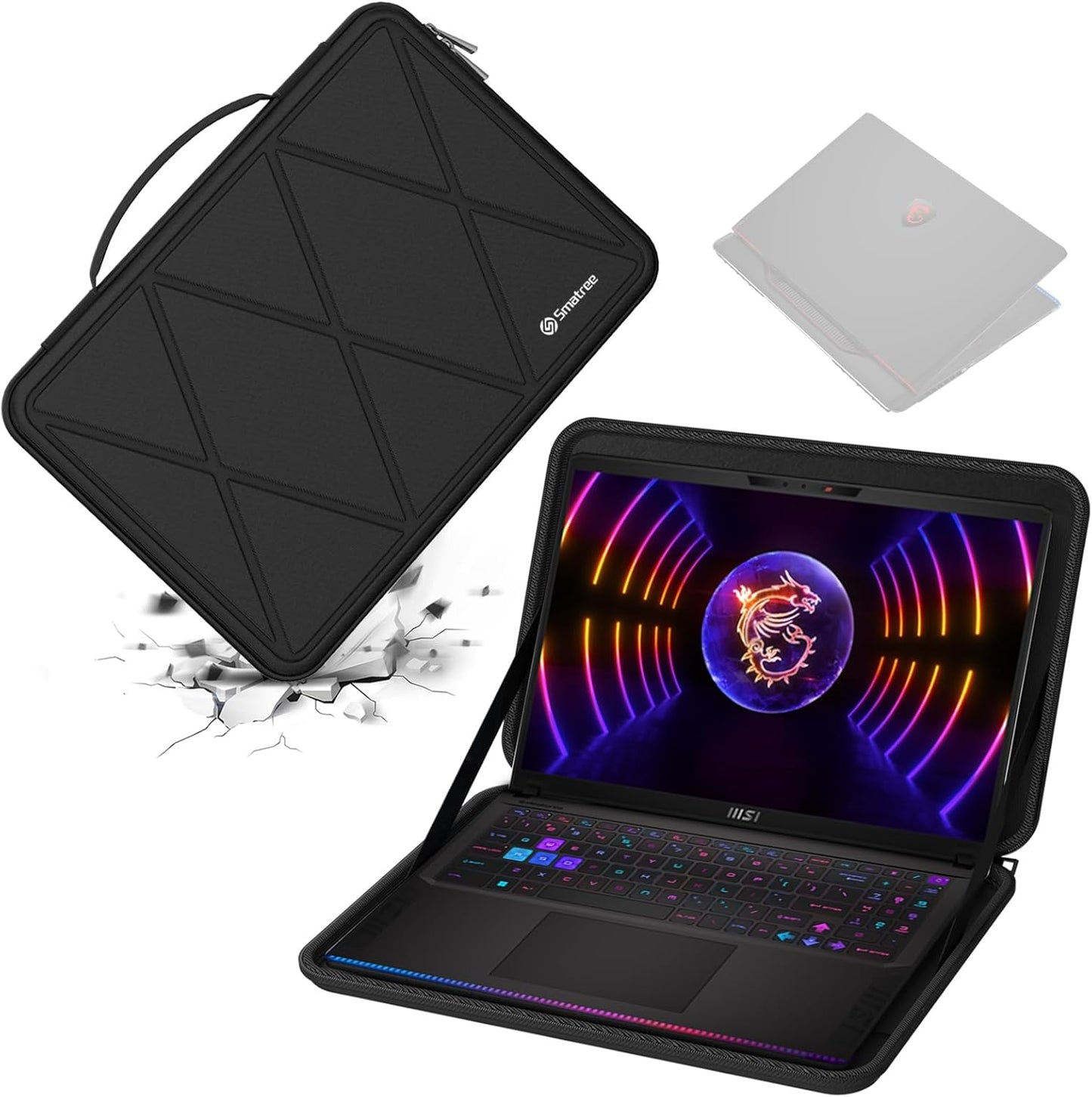 Smatree Hard EVA Protective Sleeve Case for 16 inch Laptops