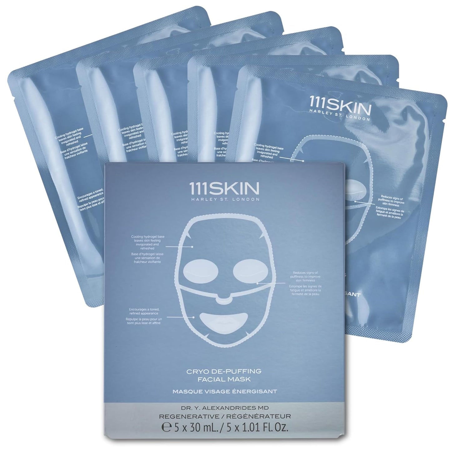111SKIN Cryo De-Puffing Energy Facial Mask for Refreshing Skin