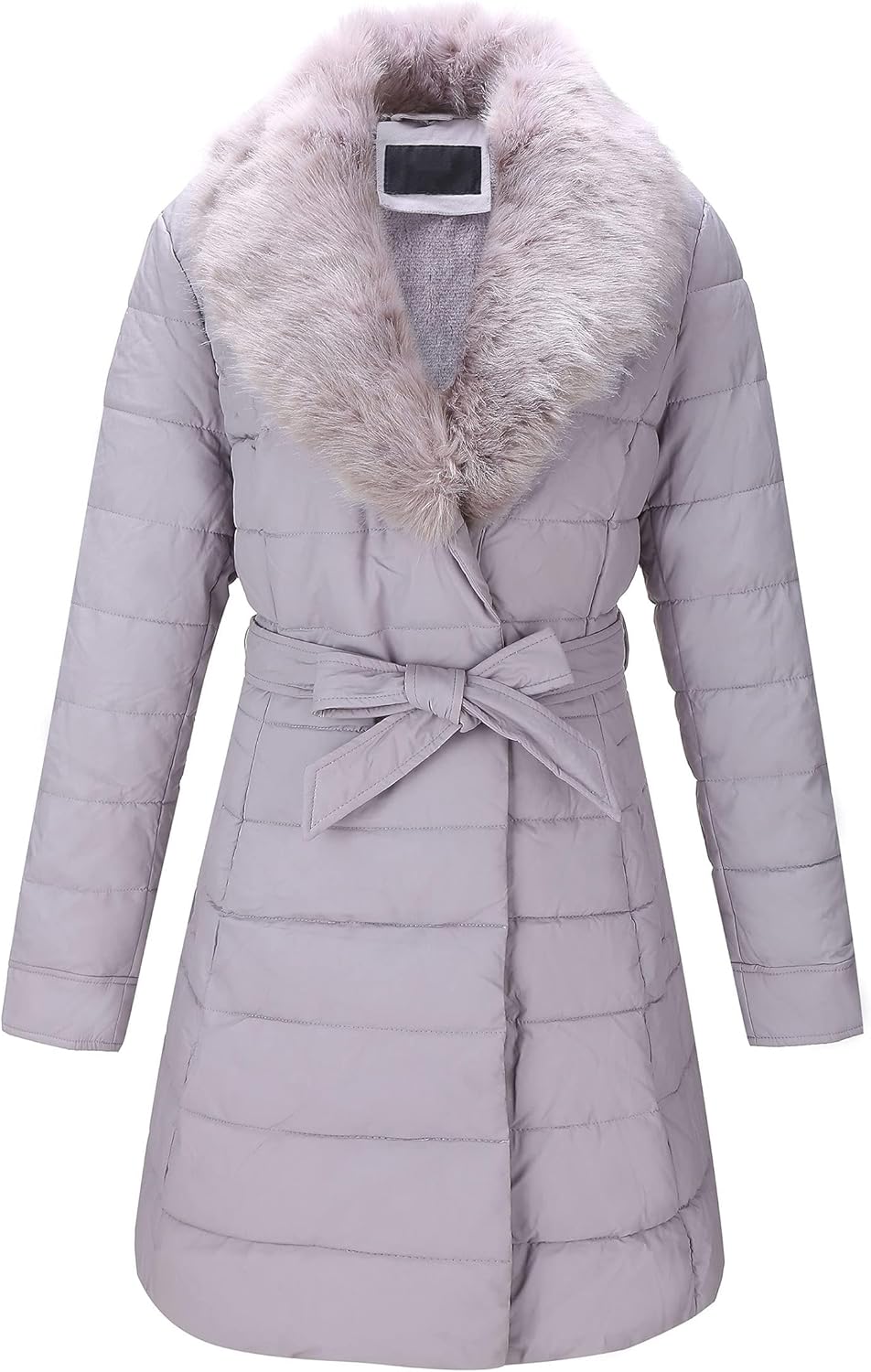 Stay Cozy in Bellivera Puffer: Removable Fur & Plush Lining