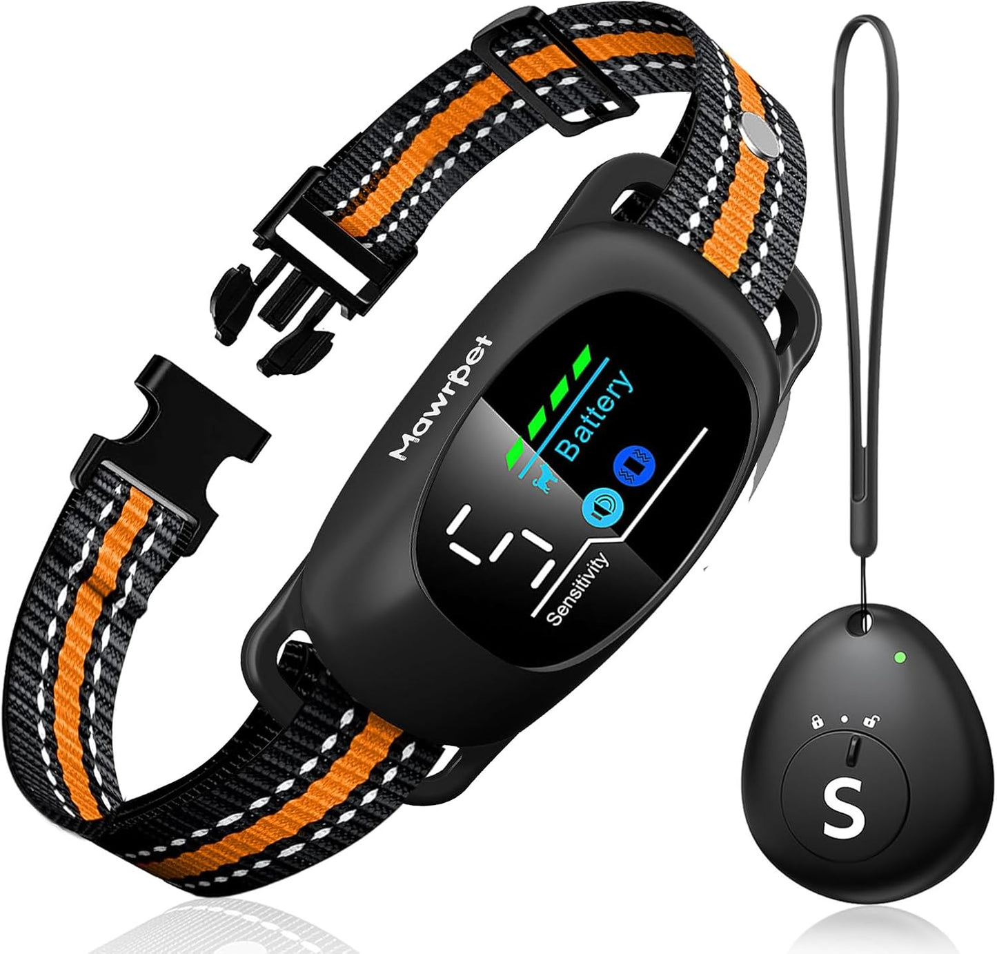 Upgraded Anti-Bark Collar with Remote Control for Dog Training