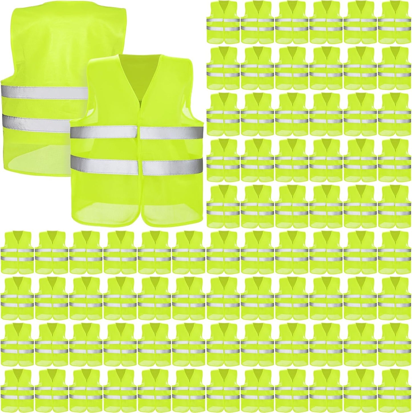 JaGely High Visibility Safety Vest for Work and Cycling