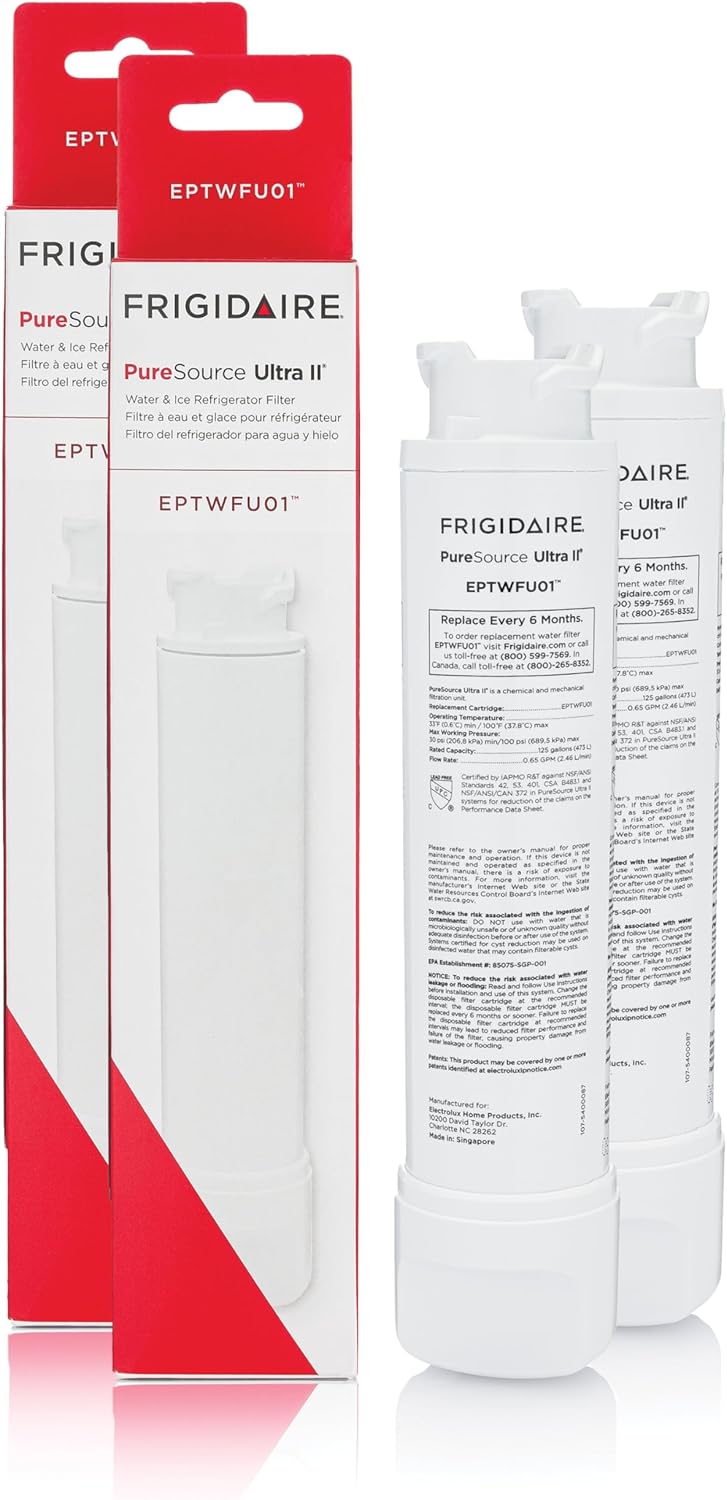 Frigidaire EPTWFU01 PureSource Ultra II Water Filter Set of 2