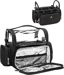 Large Capacity Makeup Brush Case for Artists and Travelers