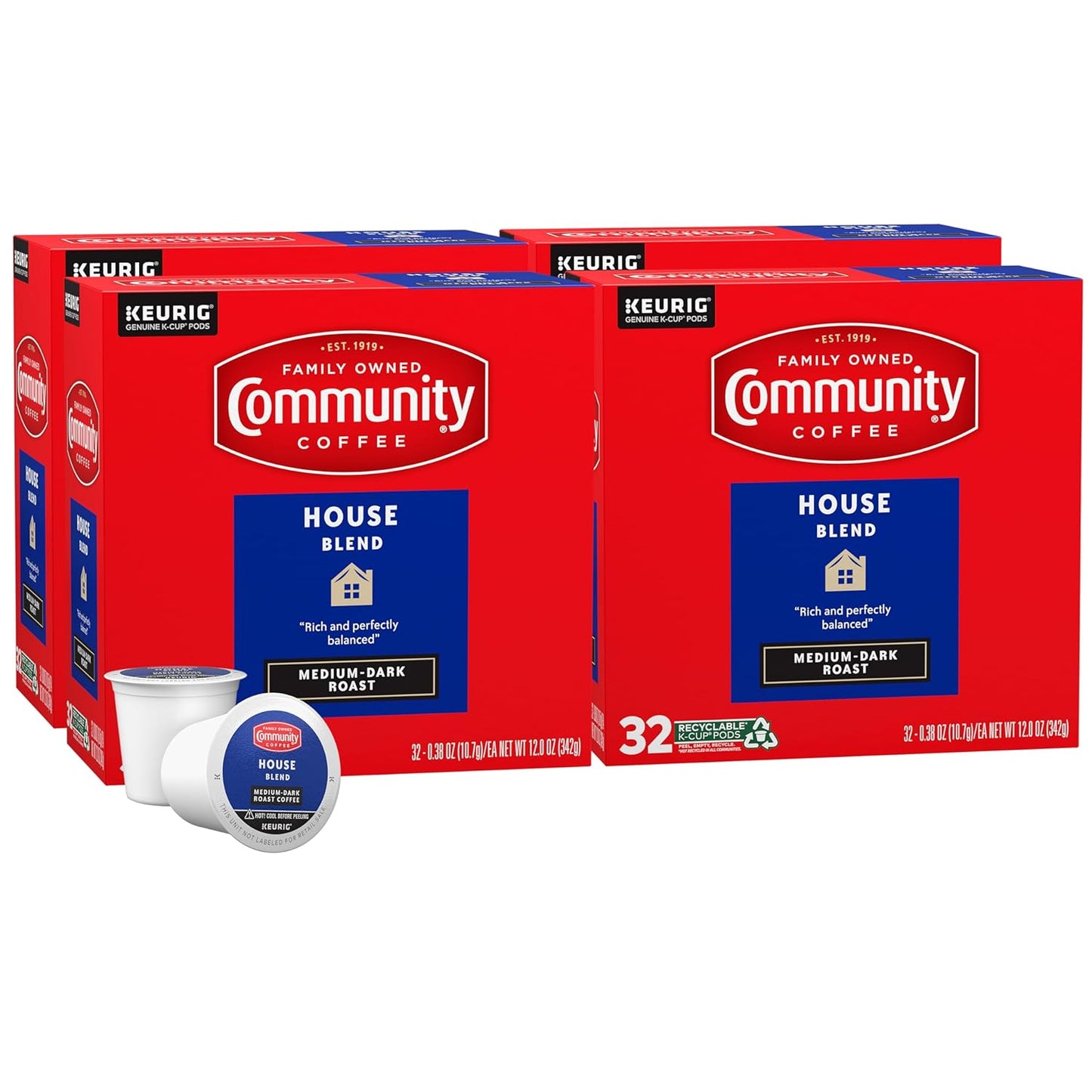 Community Coffee House Blend K-Cup Pods for Perfect Brew