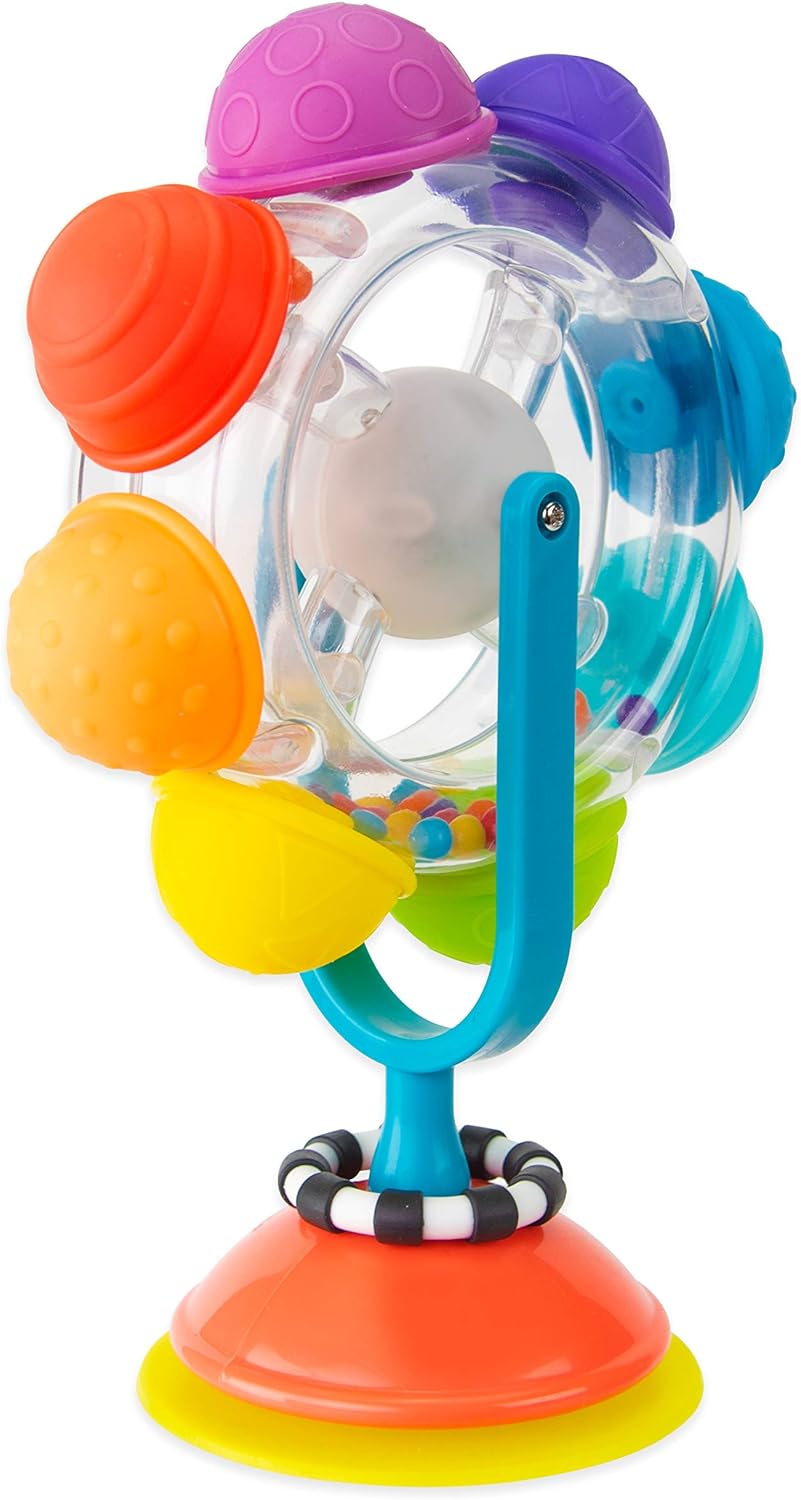 Colorful Sassy High Tray Toy, Age 6+ Months