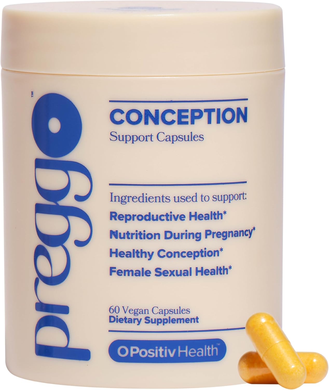 O Positiv Preggo Conception Support Capsules for Women