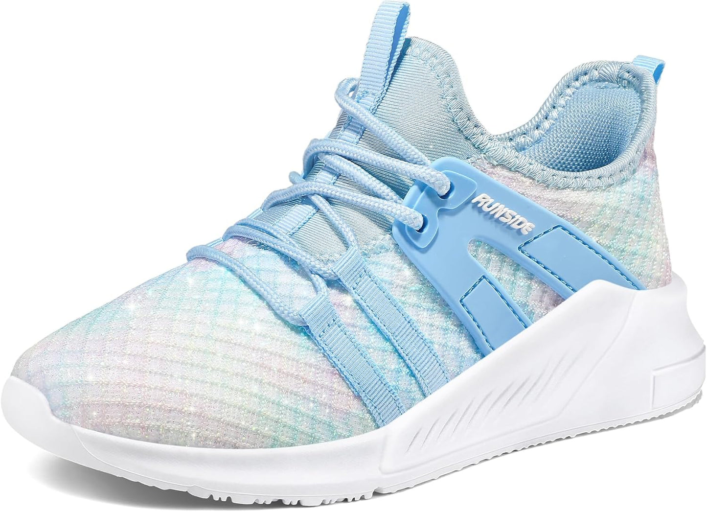 RUNSIDE Girls Tennis Shoes Lightweight Sports Sneakers for Kids