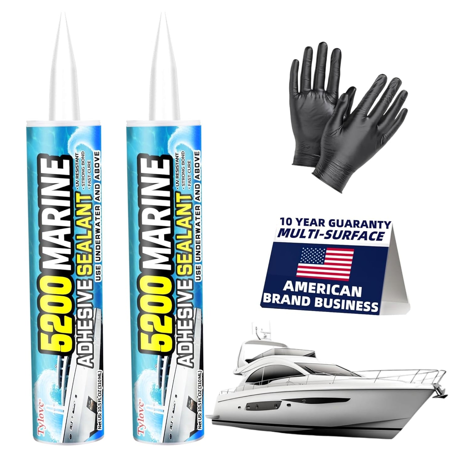 5200 Marine Sealant Alternative for Boats & RVs - Fast-Cure
