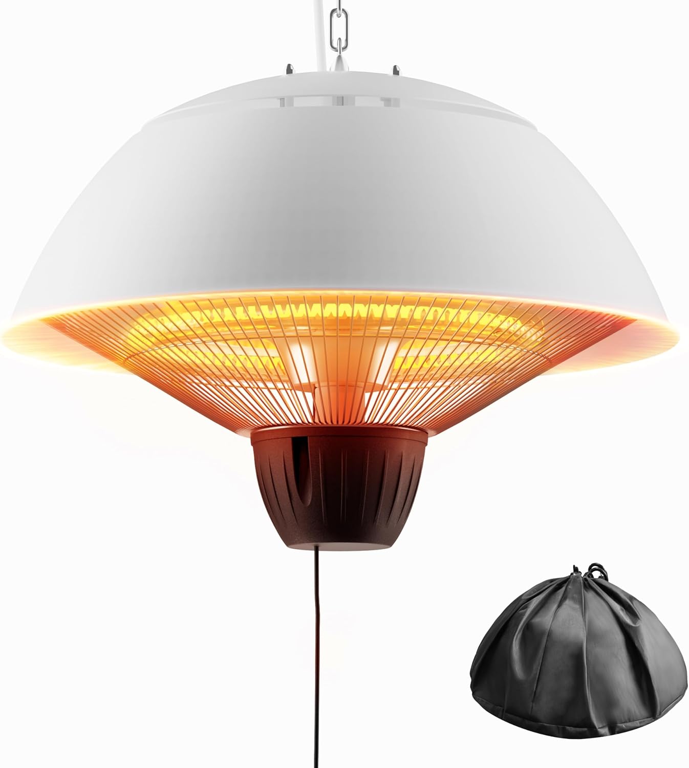 Electric Outdoor Heater 1500W for Patios Garages and More