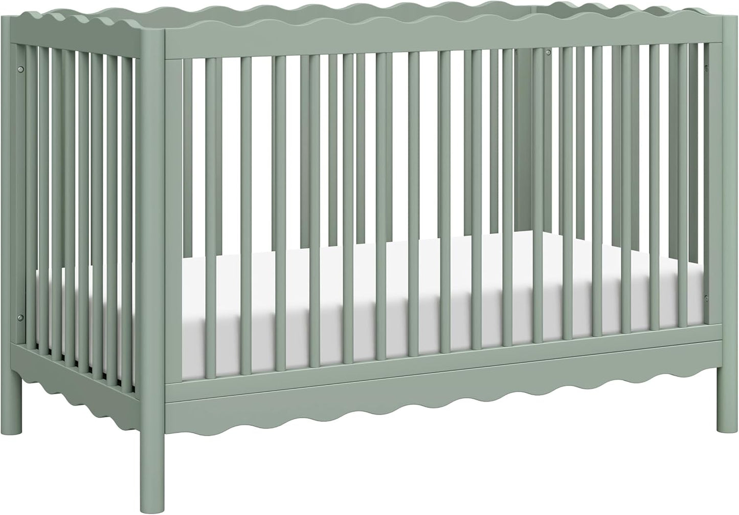 Swell 4-in-1 Convertible Crib with Toddler Bed Conversion Kit