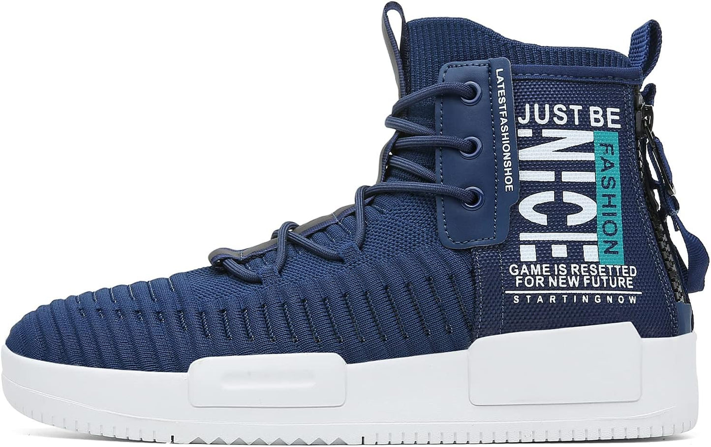 RUNMAXX Mens Fashion Walking High Top Shoes for Casual Style