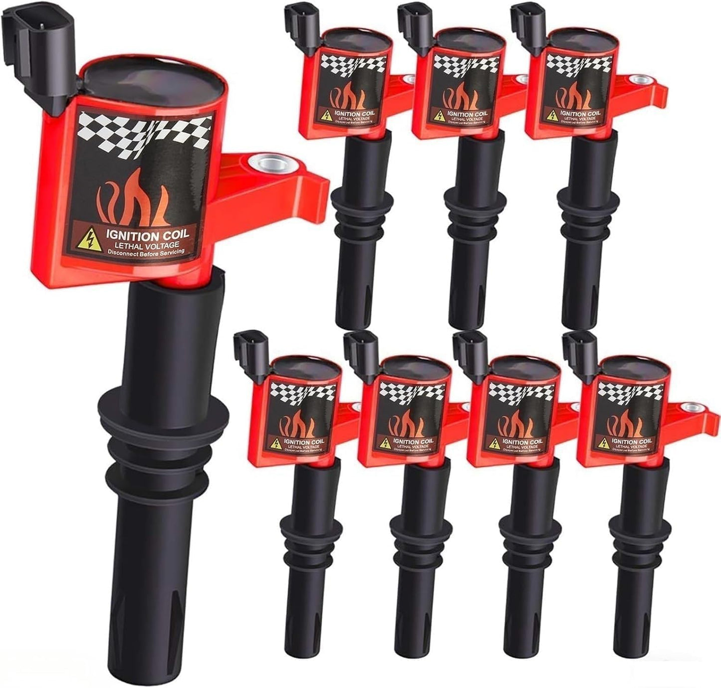 BANG4BUCK Set of 8 DG511 Ignition Coils for Ford F150 5.4L
