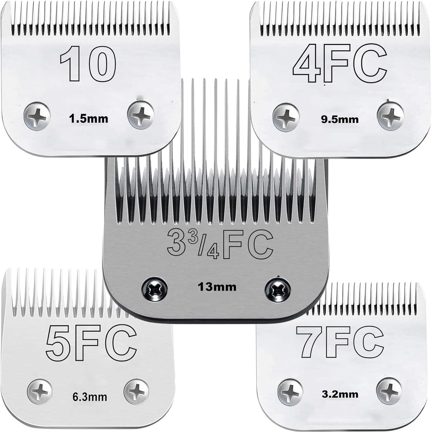 3FC 4FC 5FC 7FC 10# Blade Dog Grooming Compatible with Clippers