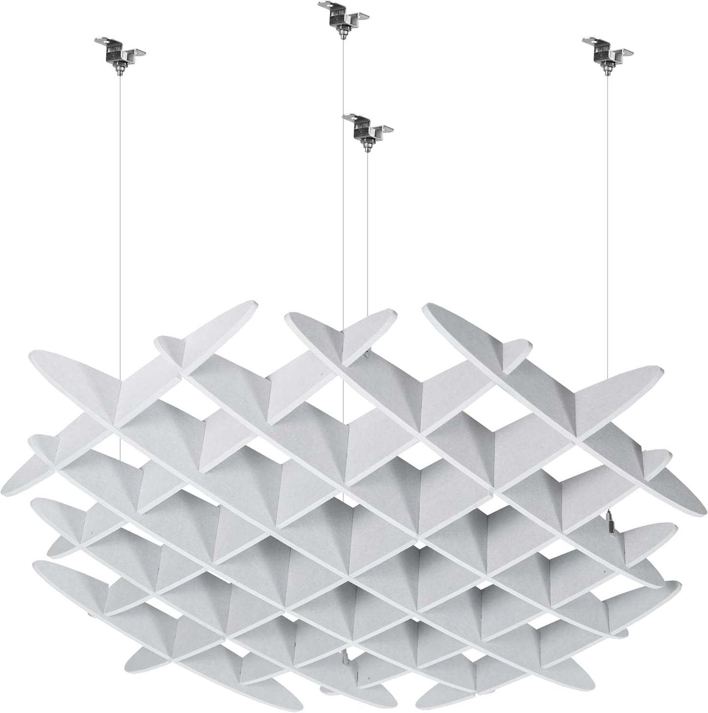 VIVO Acoustic Ceiling Waffle Panel for Modern Noise Reduction