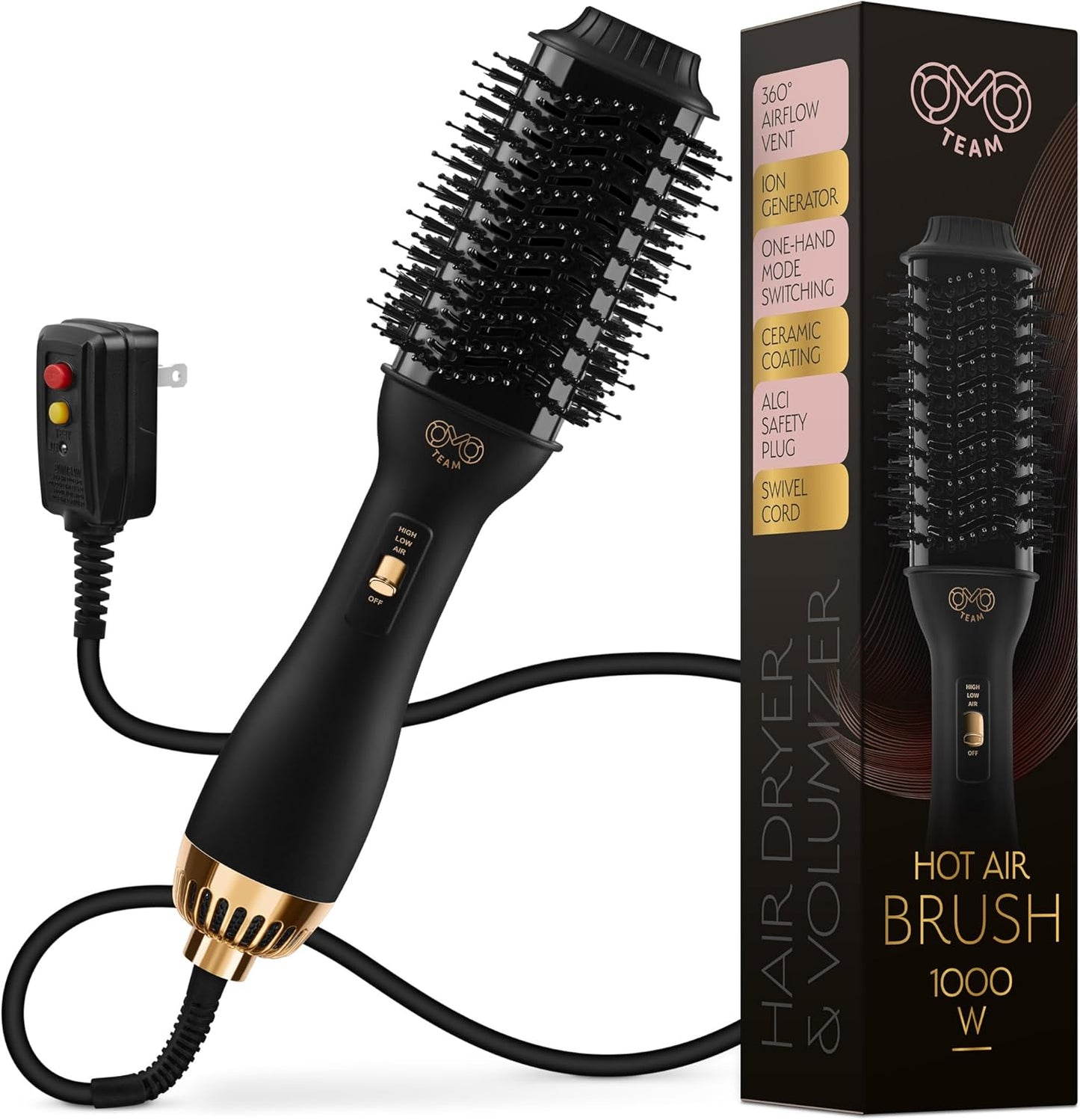 Black Gold Blowout Brush by OMOteam