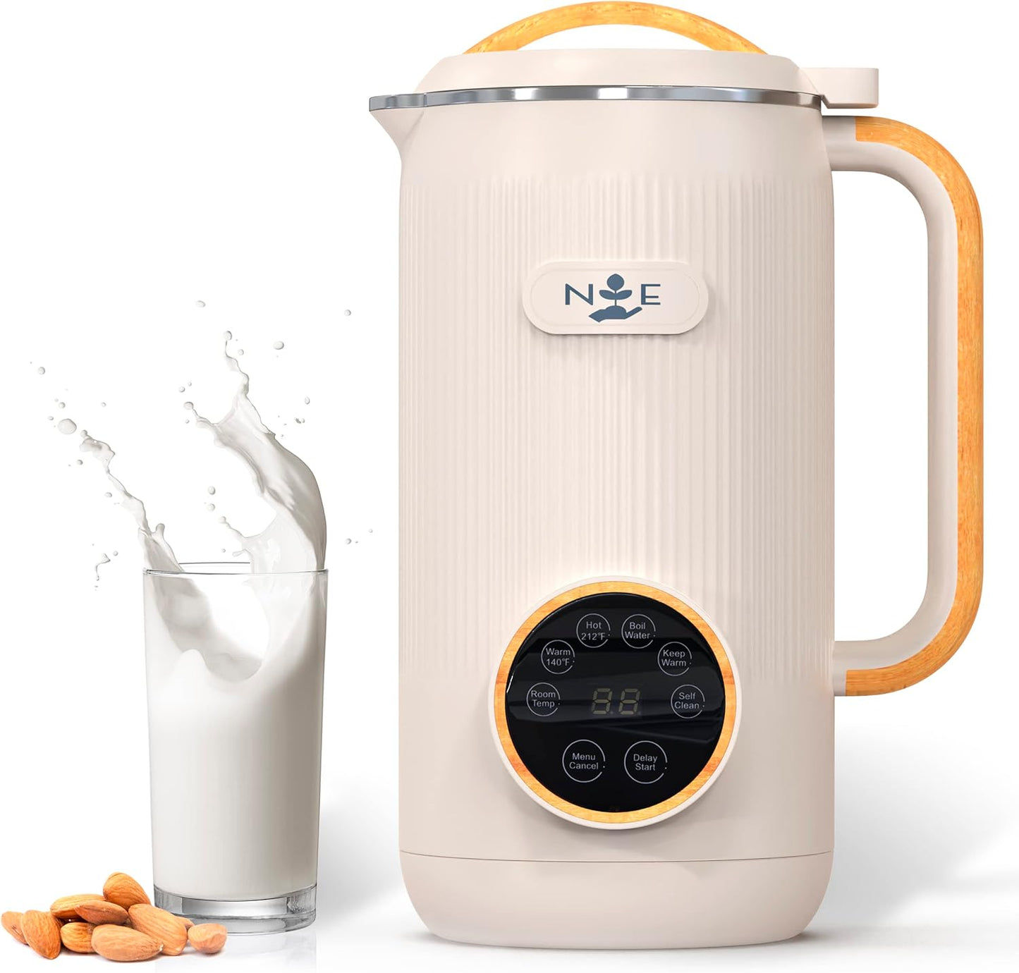 1-Touch Nut Milk Maker - Dairy-Free Delight