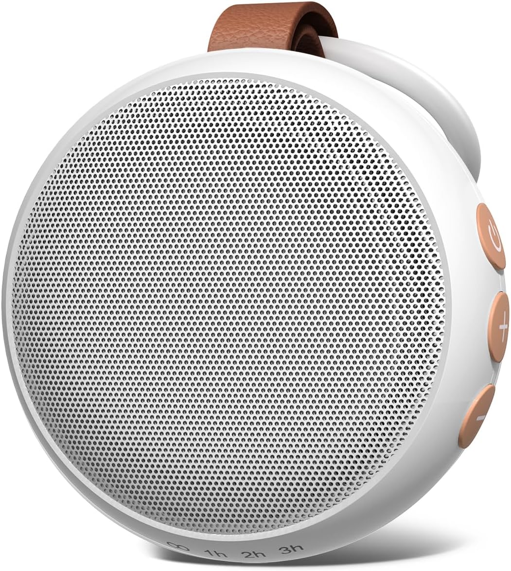 SoundMe Portable White Noise Machine - 30 Soothing Sounds & 32 Volume Levels for Baby & Adult Sleep