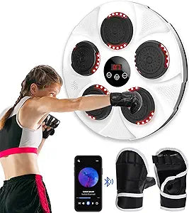 2024 Music Boxing Machine with LED Lights and 9 Modes for Fun