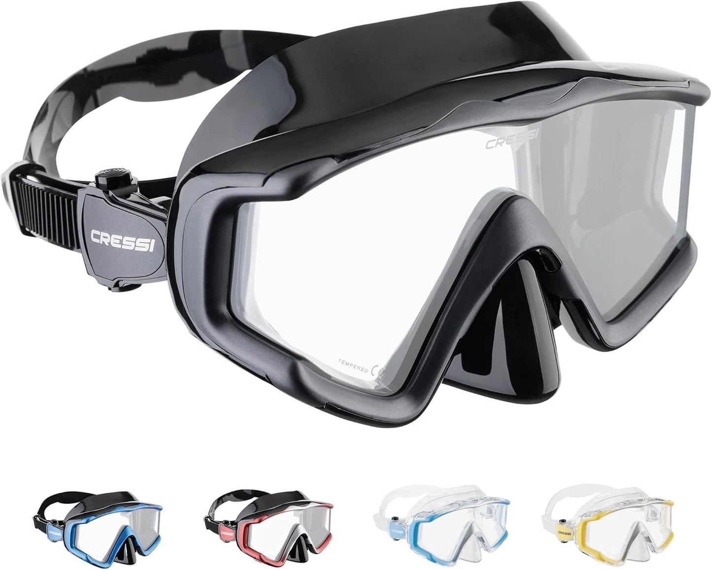 Cressi Panoramic Diving Mask for Ultimate Comfort