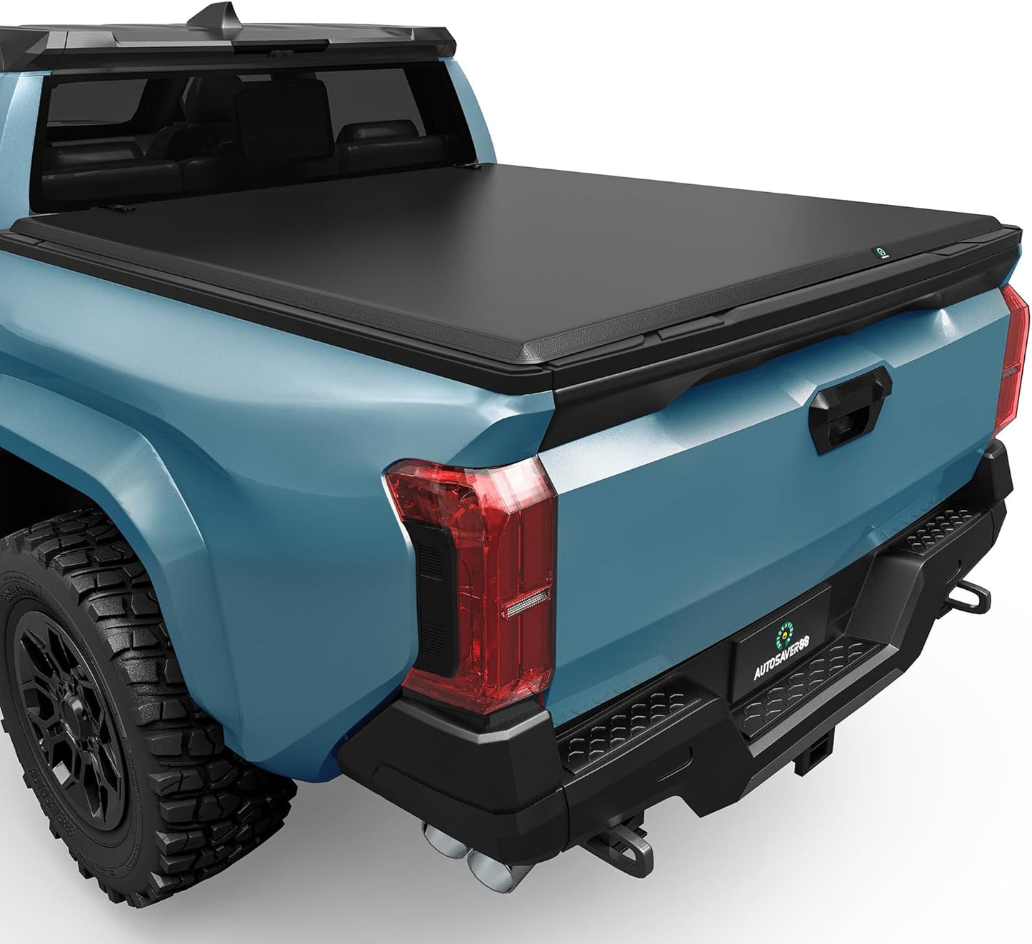 AUTOSAVER88 Soft Tri-fold Tonneau Cover for Toyota Tacoma 2024 2025