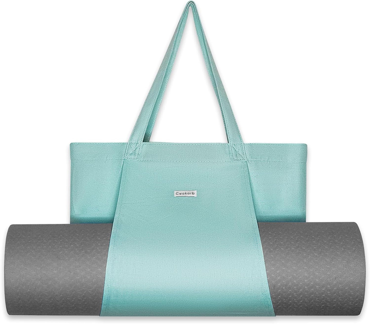 Spacious Yoga Mat Tote for All Your Essentials