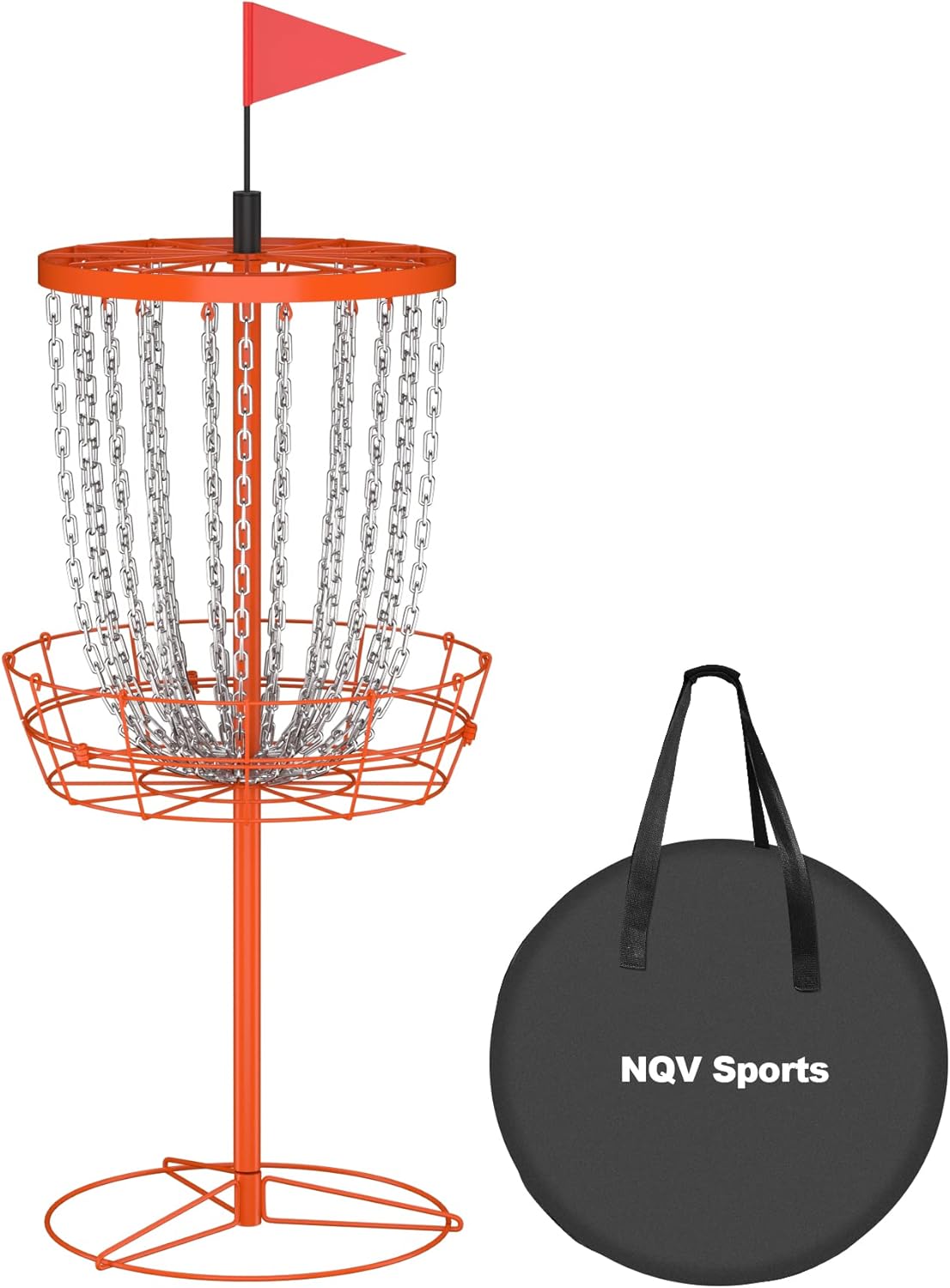NQV Portable Disc Golf Basket - Professional Practice
