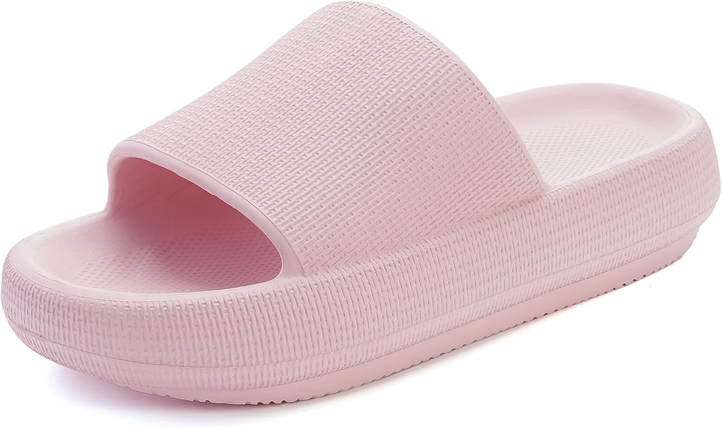 BRONAX Pillow Slippers | Comfy Cushioned Sole