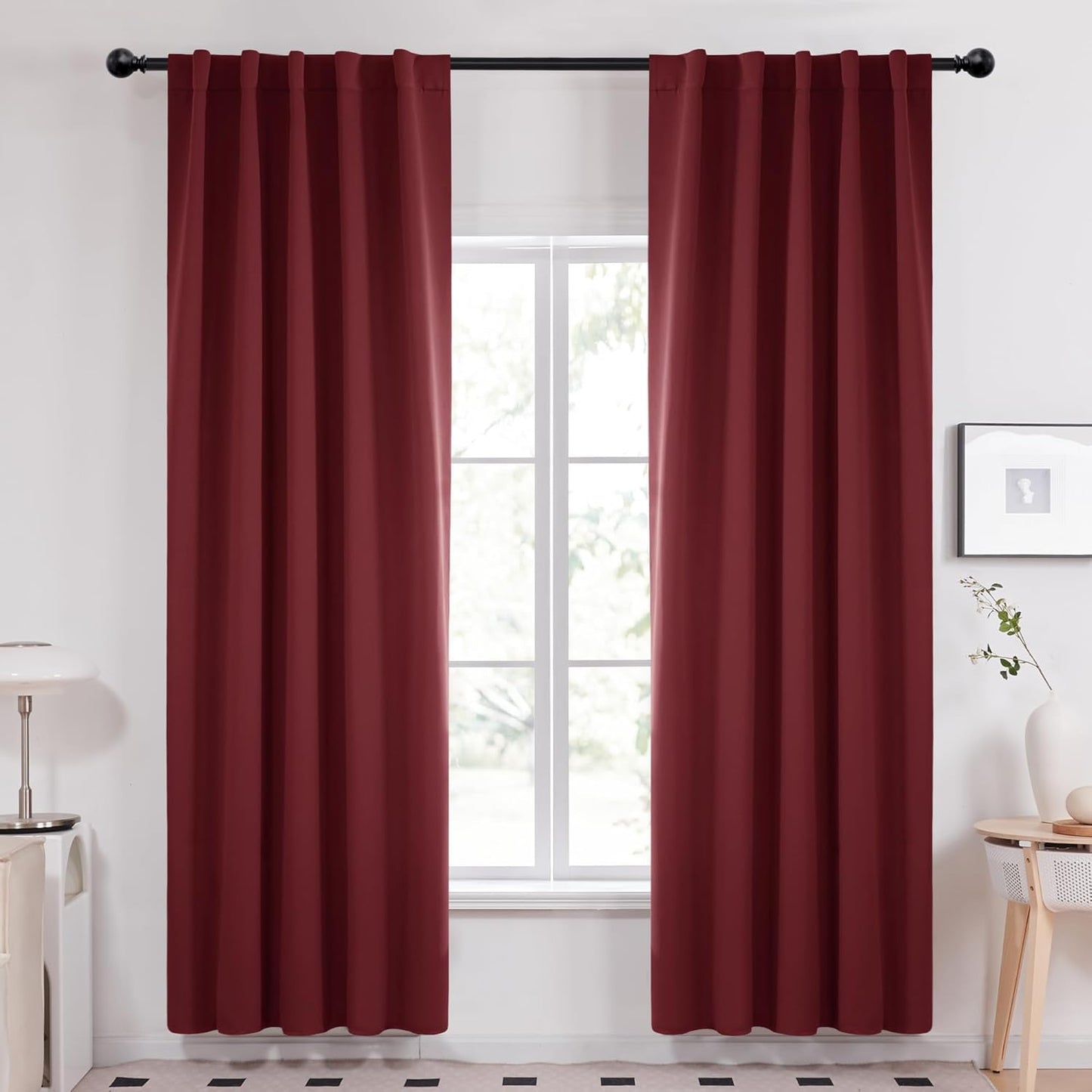 Deconovo Blackout Curtains for Bedroom and Living Room Comfort