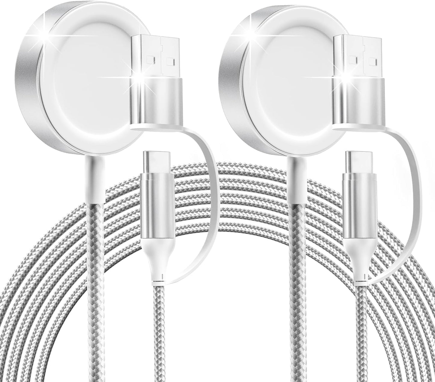 Fast Magnetic Charger for Apple Watch - 2 Pack