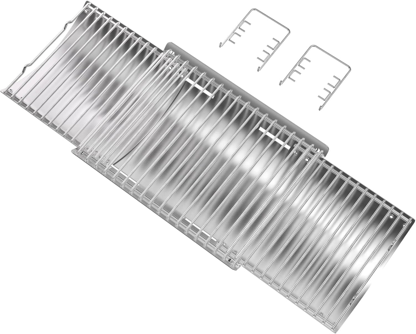 Adjustable Ash Pan Replacement for Charcoal Grills 23-34 in