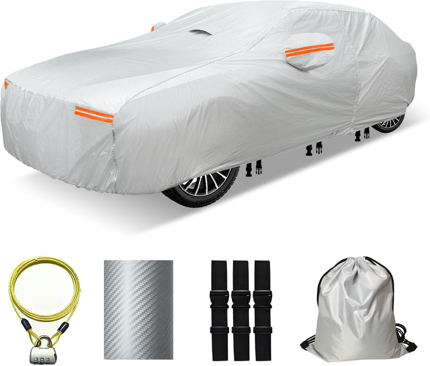 30 Layers Car Cover for All Weather Protection and Durability