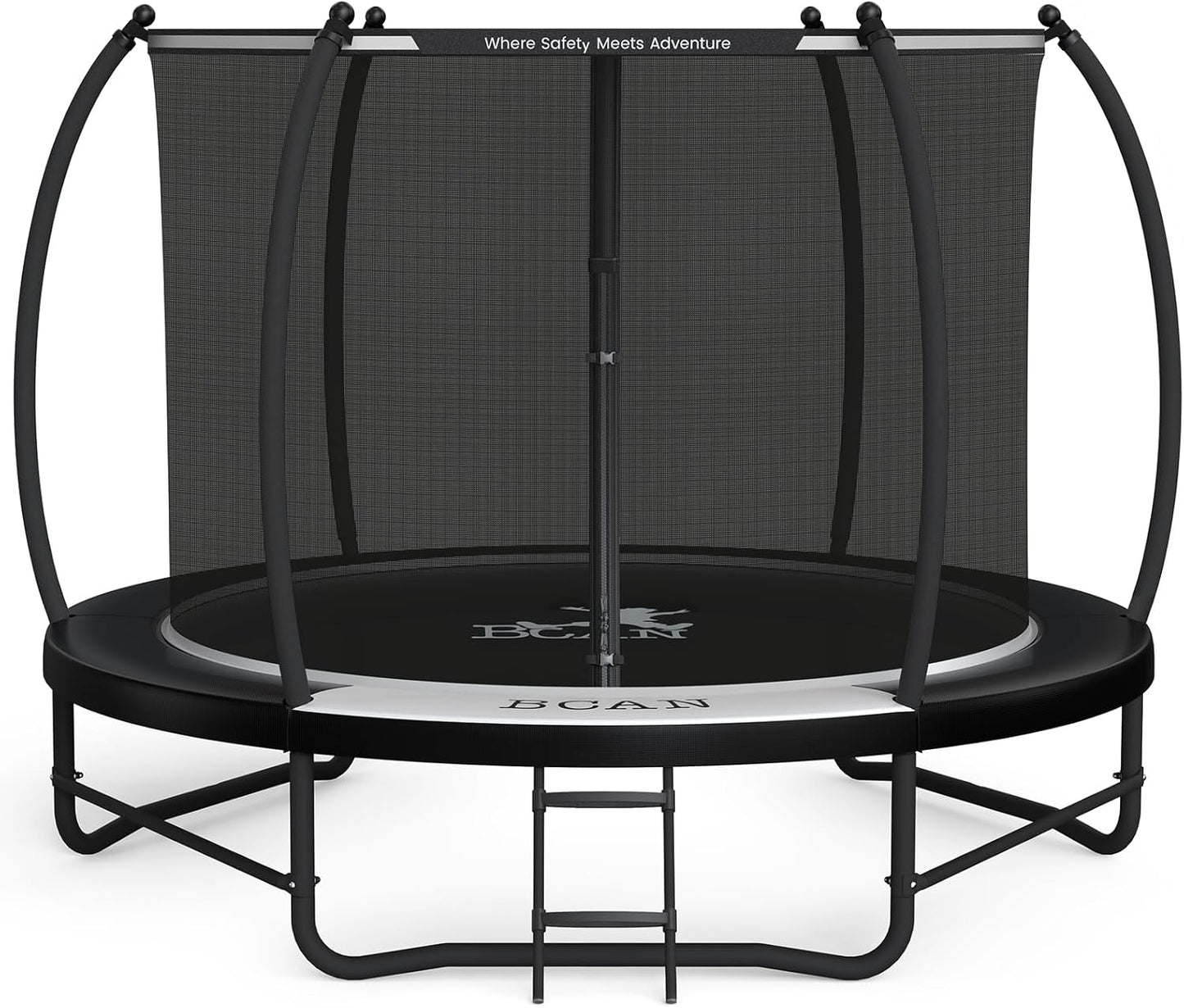 BCAN Recreational Trampoline with Enclosure for Kids and Adults