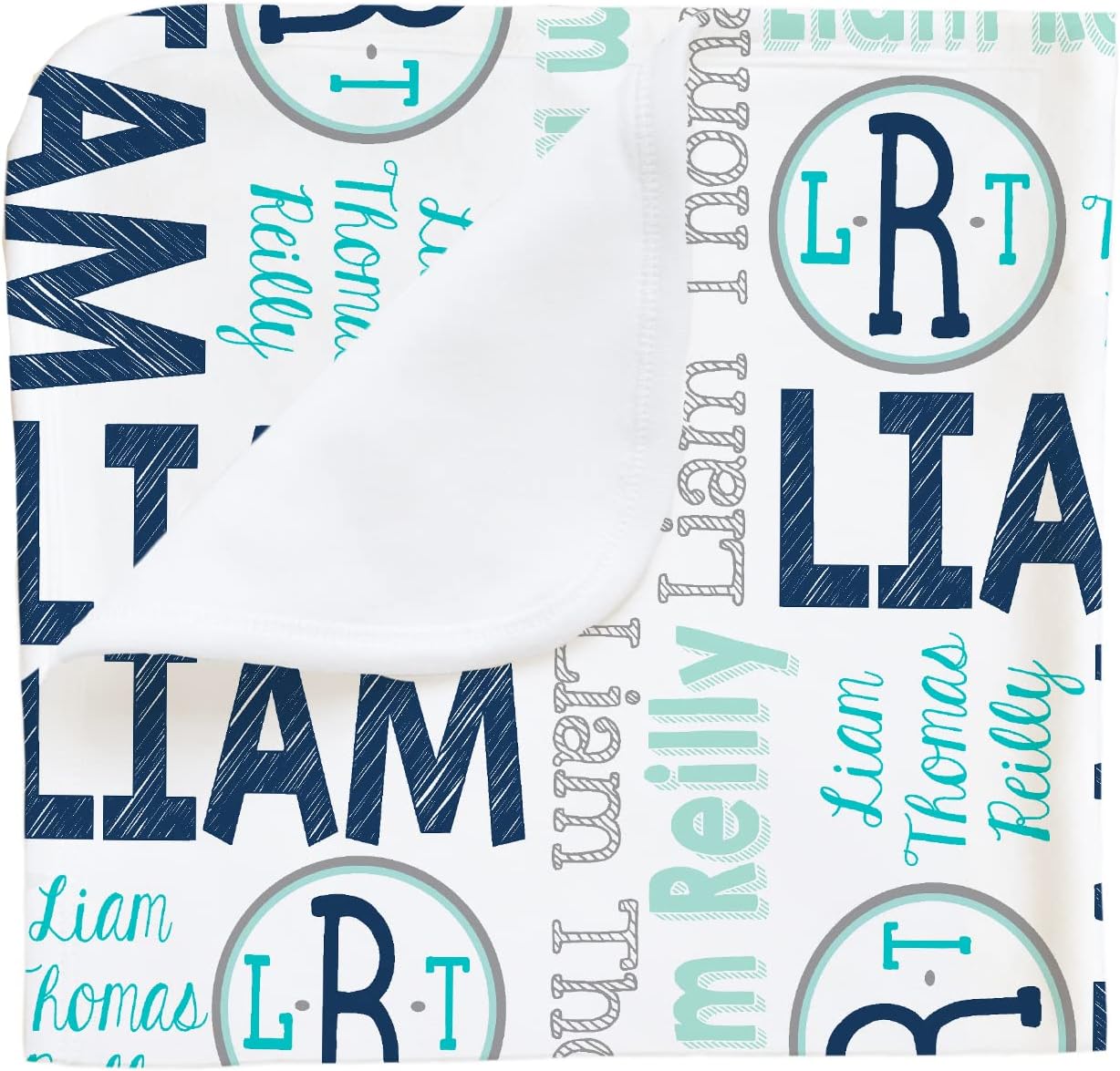 Personalized Baby Name Blanket - Perfect Gift for Mom