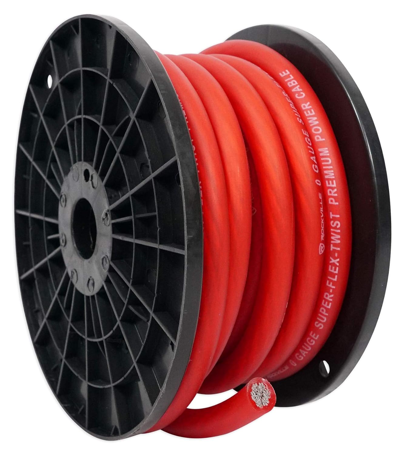 Rockville R0G30RED 0 Gauge 30ft Power/Ground Wire Cable Review