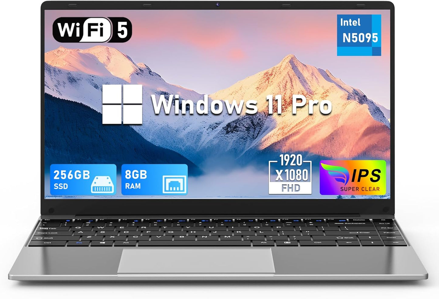 High Performance NIAKUN 14 Gaming Laptop - Windows 11 Pro, 8GB RAM, 256GB SSD