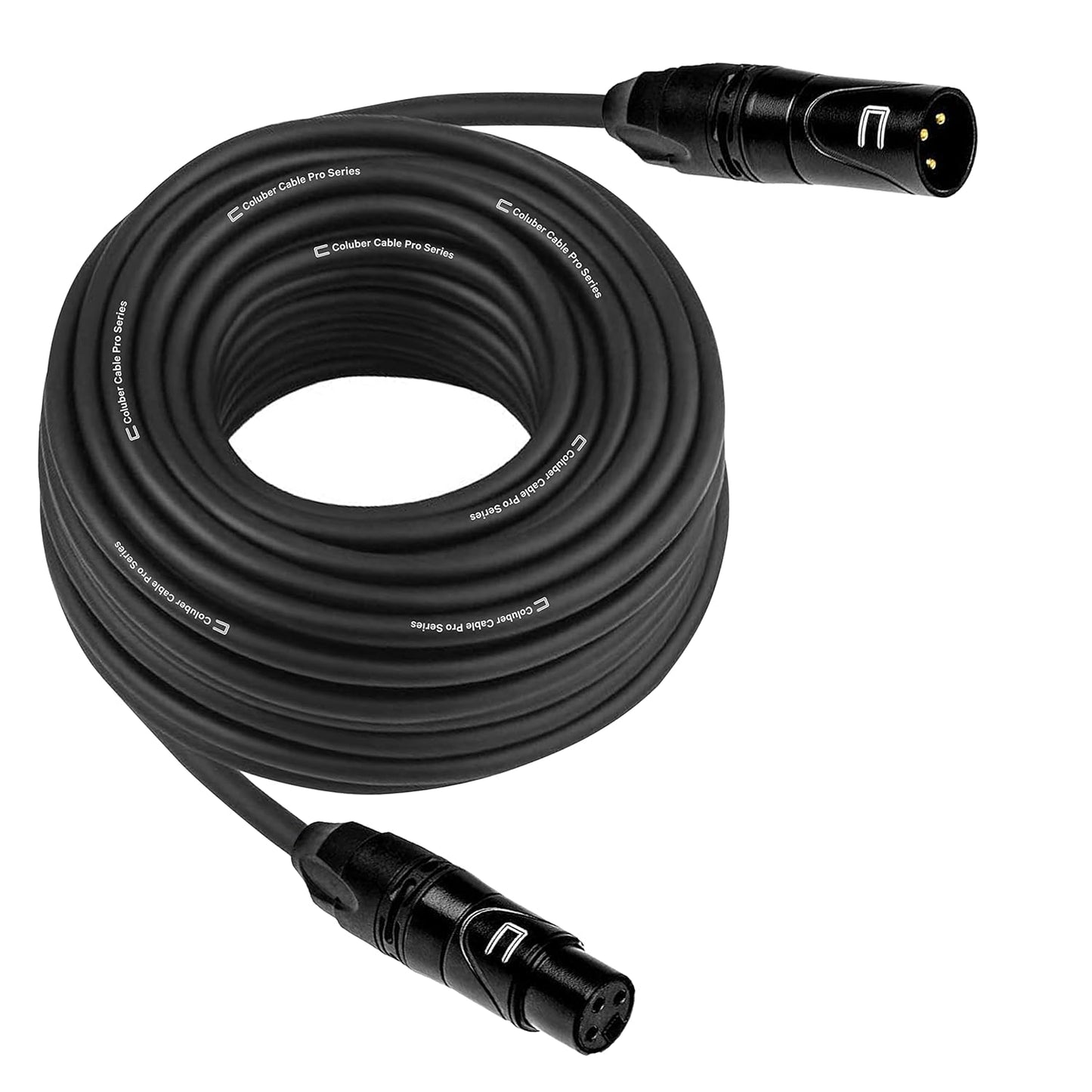 Balanced XLR Cable Male to Female - 50 Feet for Pro Audio Use