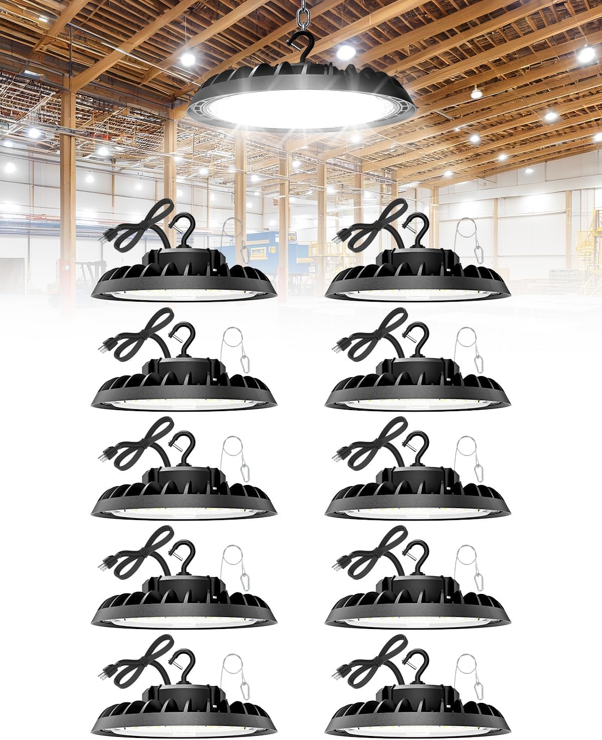 Super Bright 150W UFO Led High Bay Light for Commercial Use