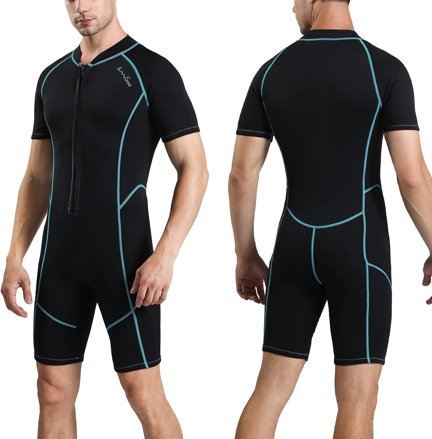 OMGear Neoprene Wetsuit for Men and Women - Cold Water Dive Suit