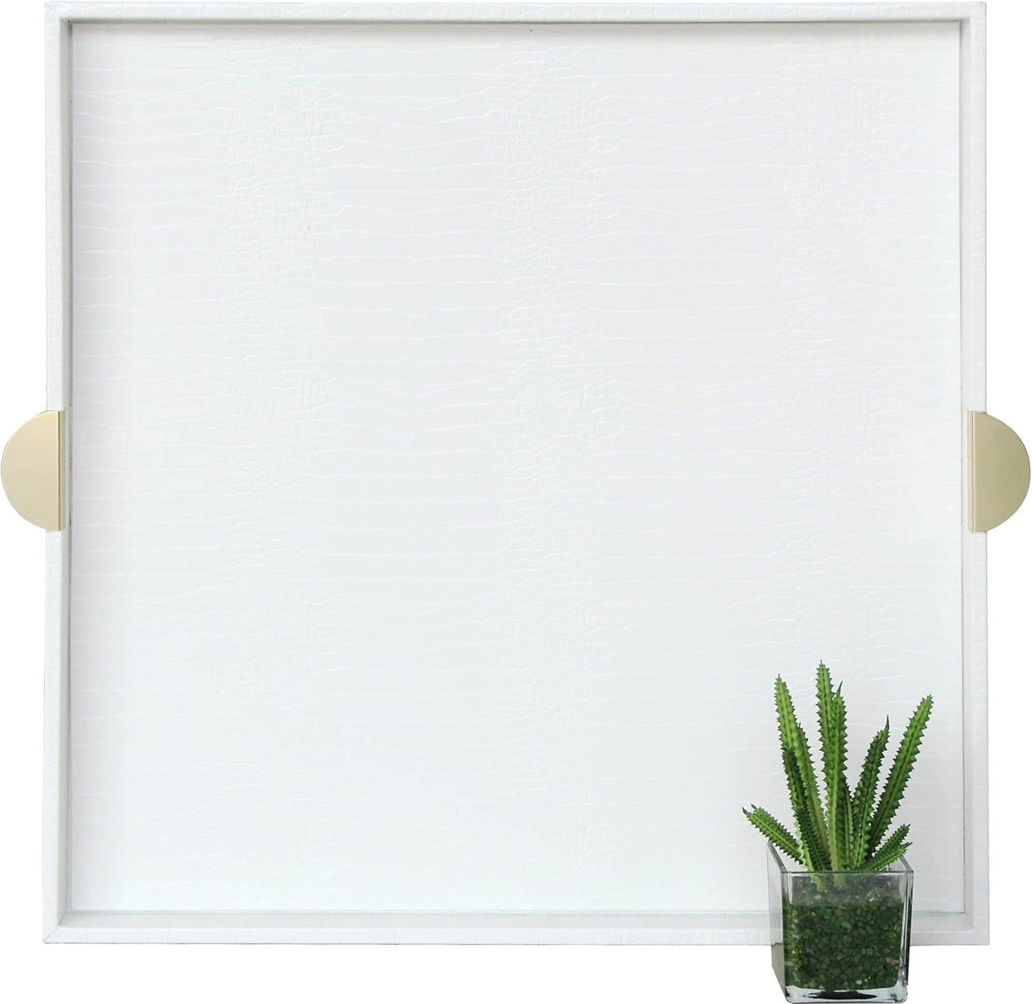 Extra Large Square Serving Tray for Elegant Home Decor