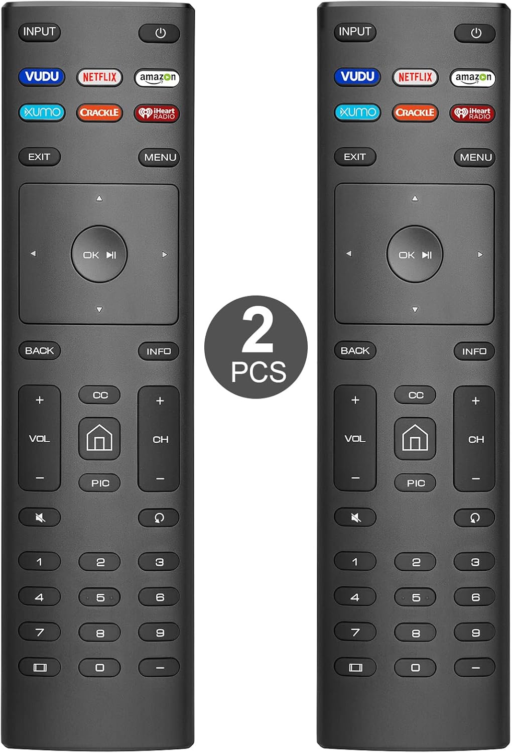 Upgrade Your Viewing: VIZIO Remote Control XRT136 2-Pack