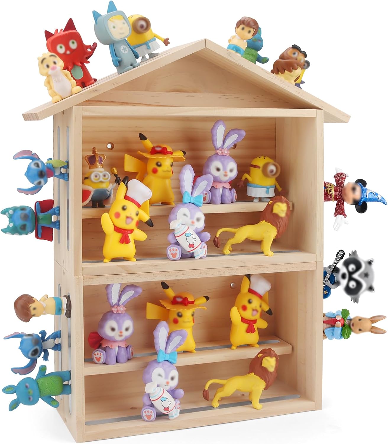 Magnetic Tonies Storage Shelf for Organized Figures Display