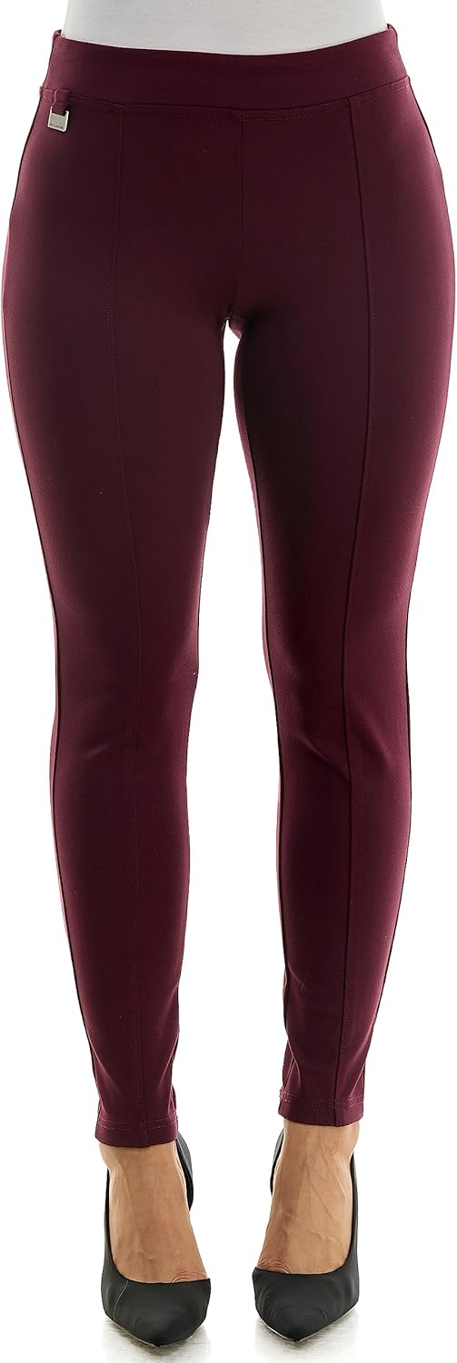 Zac & Rachel Womens Pull on Ankle Pant with Metal Tab Review