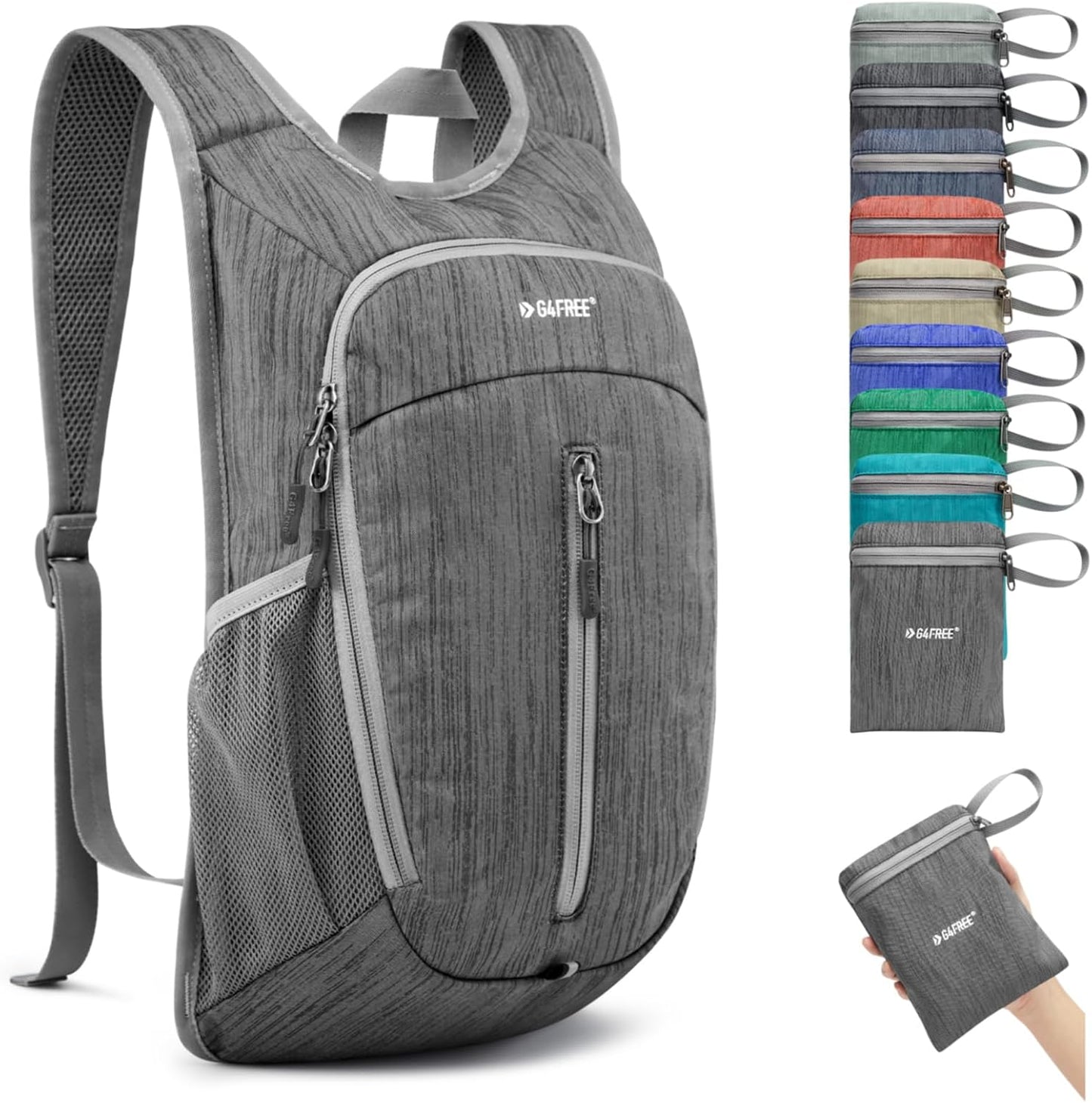 G4Free 10L Lightweight Hiking Backpack