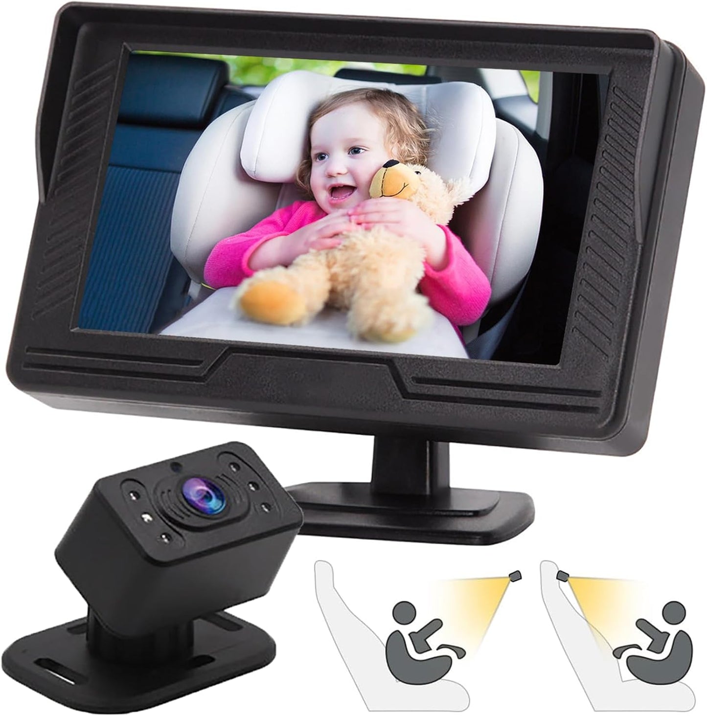 HD 1080P Night Vision Baby Car Camera