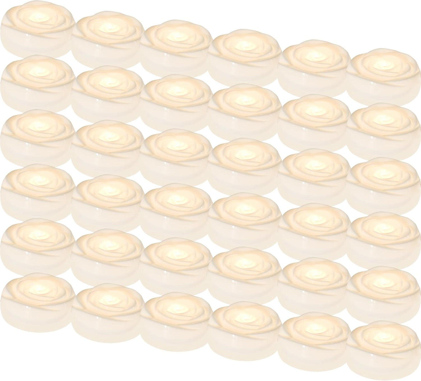 Aignis 36pcs Flameless LED Floating Candles for Romantic Decor
