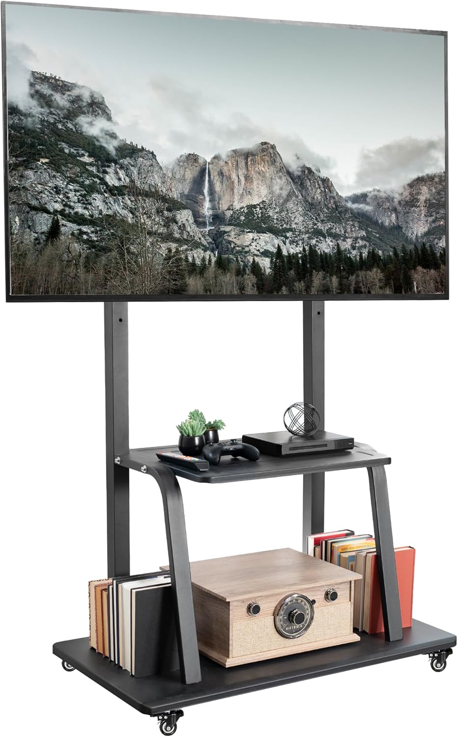 VIVO Heavy Duty TV Cart: Holds up to 330 lbs