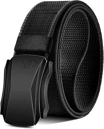 KEMISANT Mens Tactical Stretch Web Nylon Belt for Hiking Pants