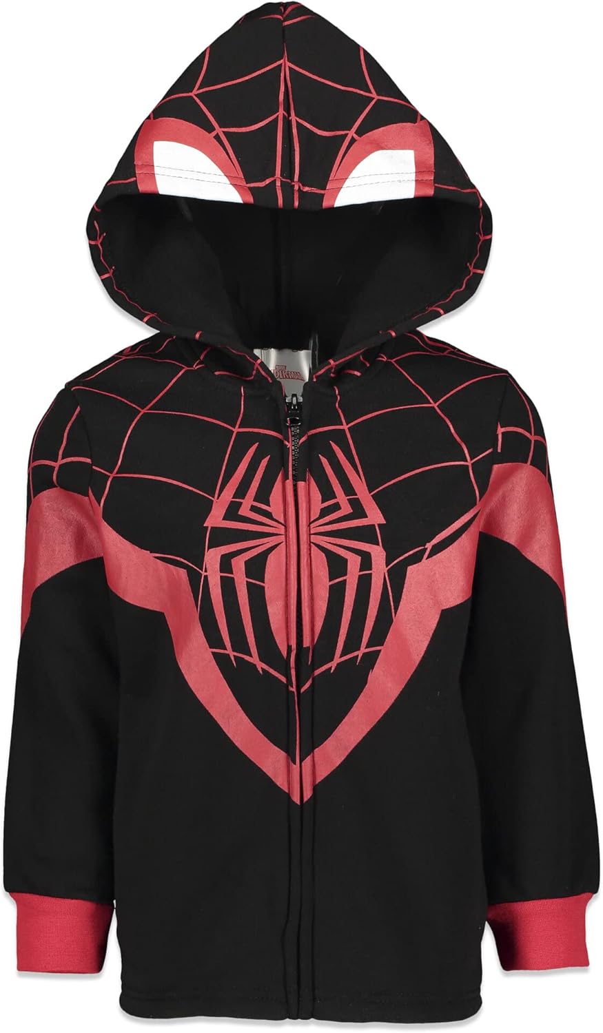 Marvel Spider-Man Spider-Verse Venom Zip Up Hoodie for Kids