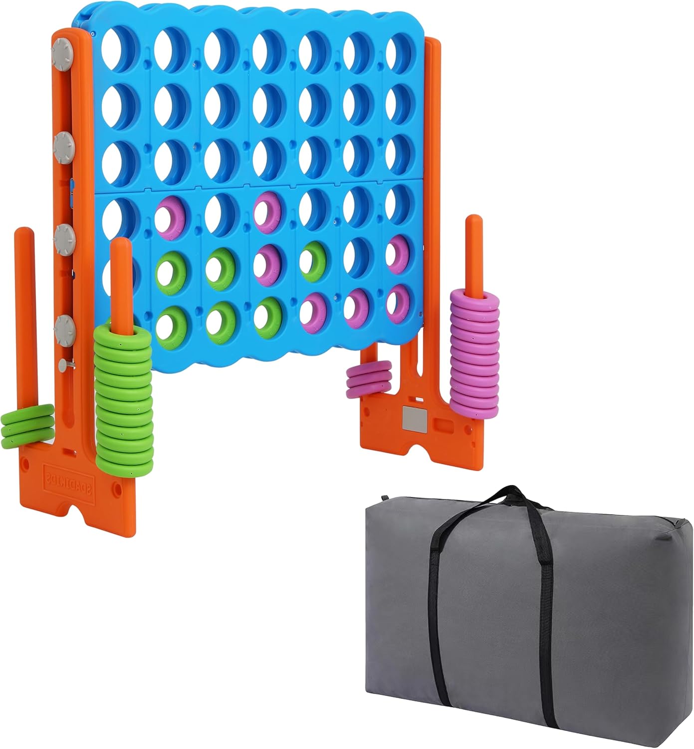 SDADI Jumbo 4 in a Row Game Set for Fun Family Gatherings
